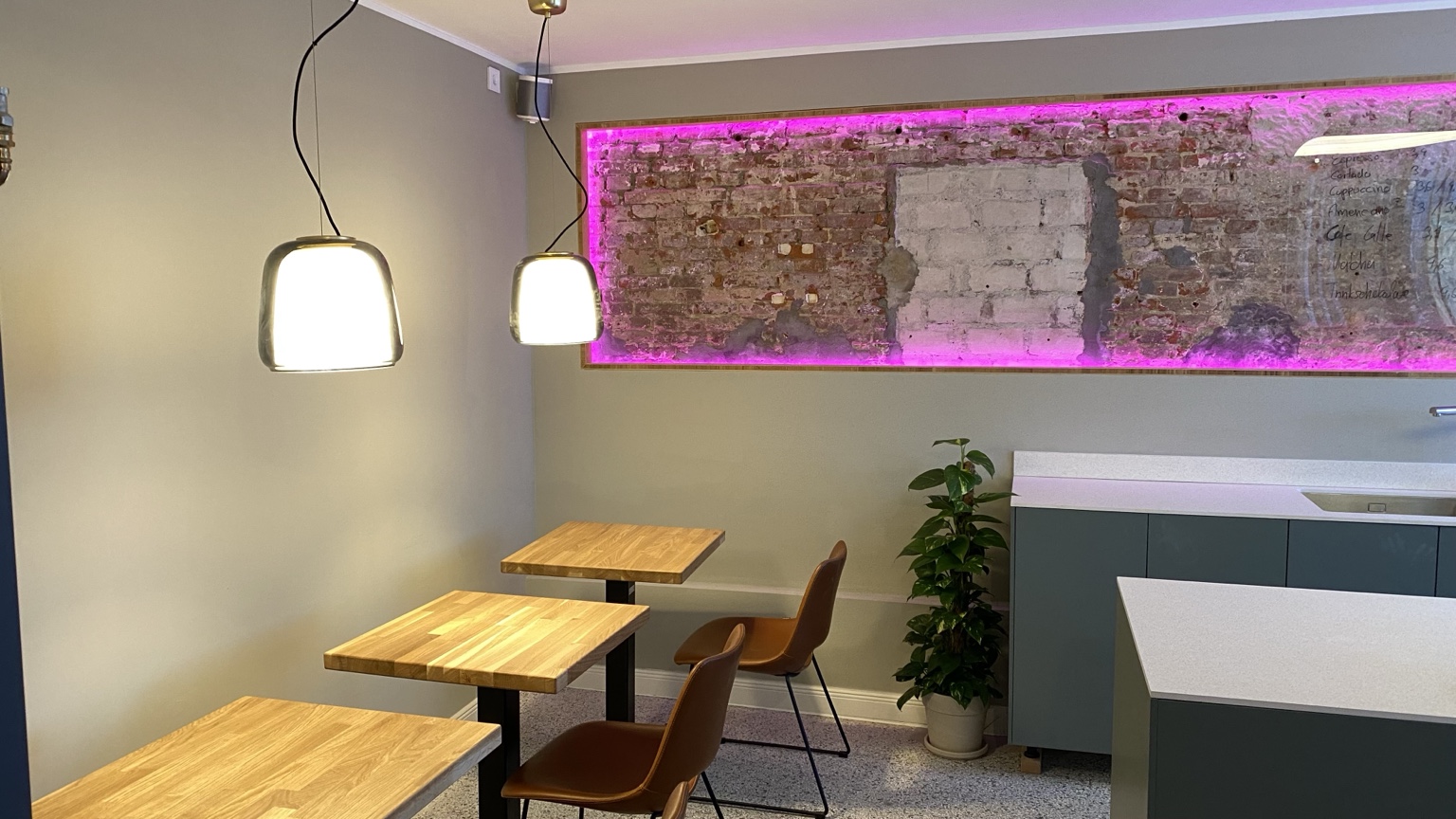 Originalprojekt Restaurantbeleuchtung